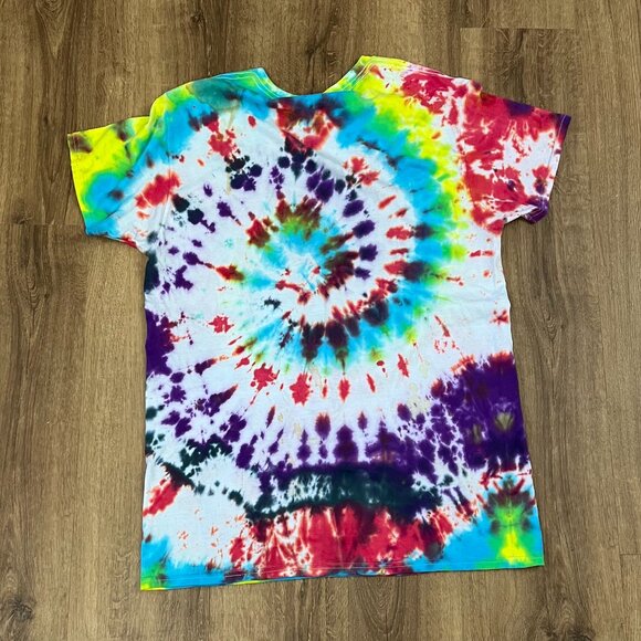 Big Thunder and the Rumblefish Tie Dye Band Tee Sz L - Picture 5 of 6